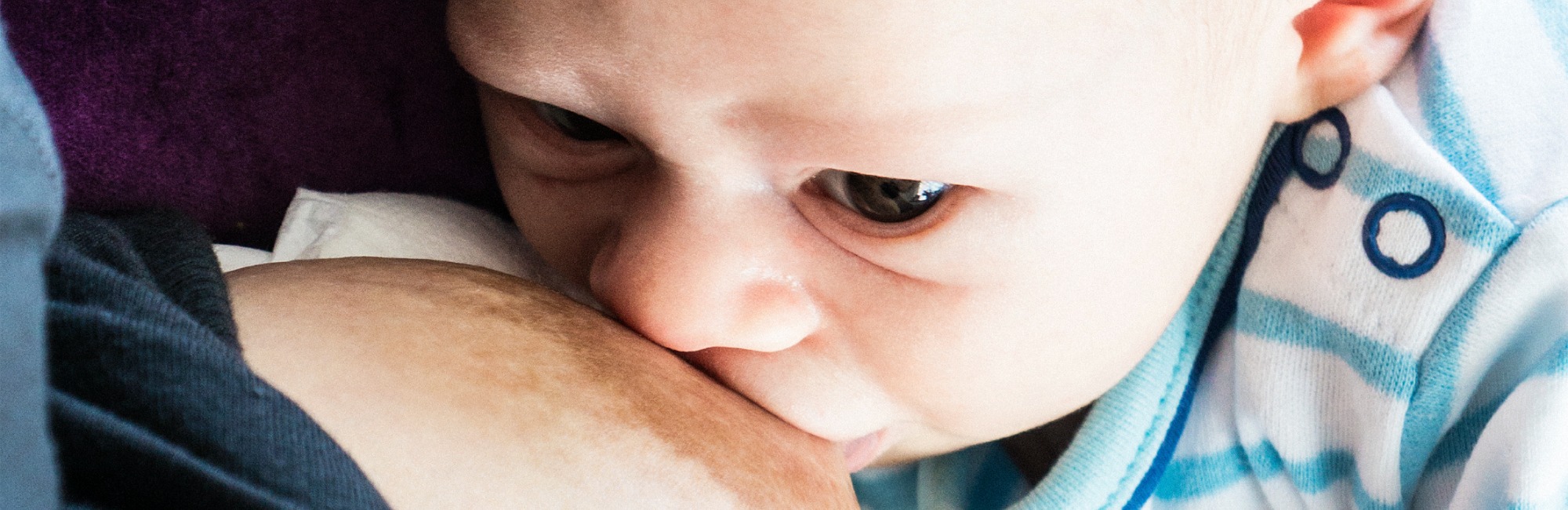 baby breastfeeding